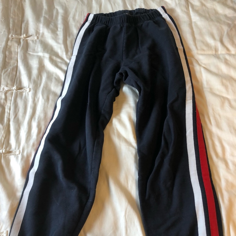 Brandy Melville navy sweatpants.